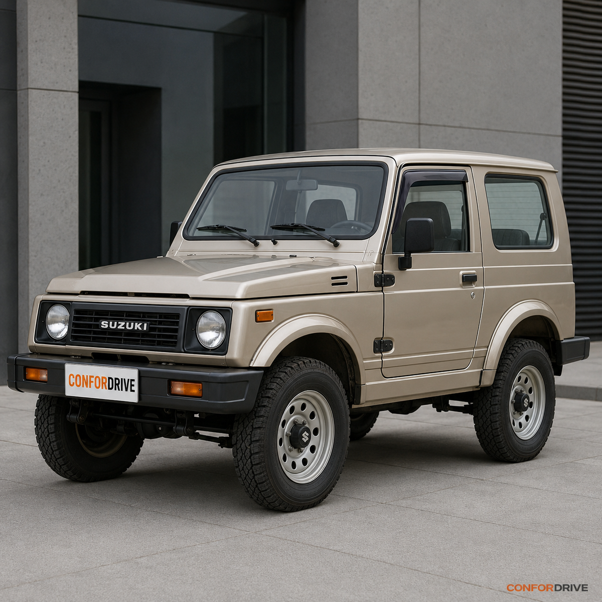 Chuventos CONFORDRIVE para SUZUKI Samurai 1981-1998 2 portas, portas da frente