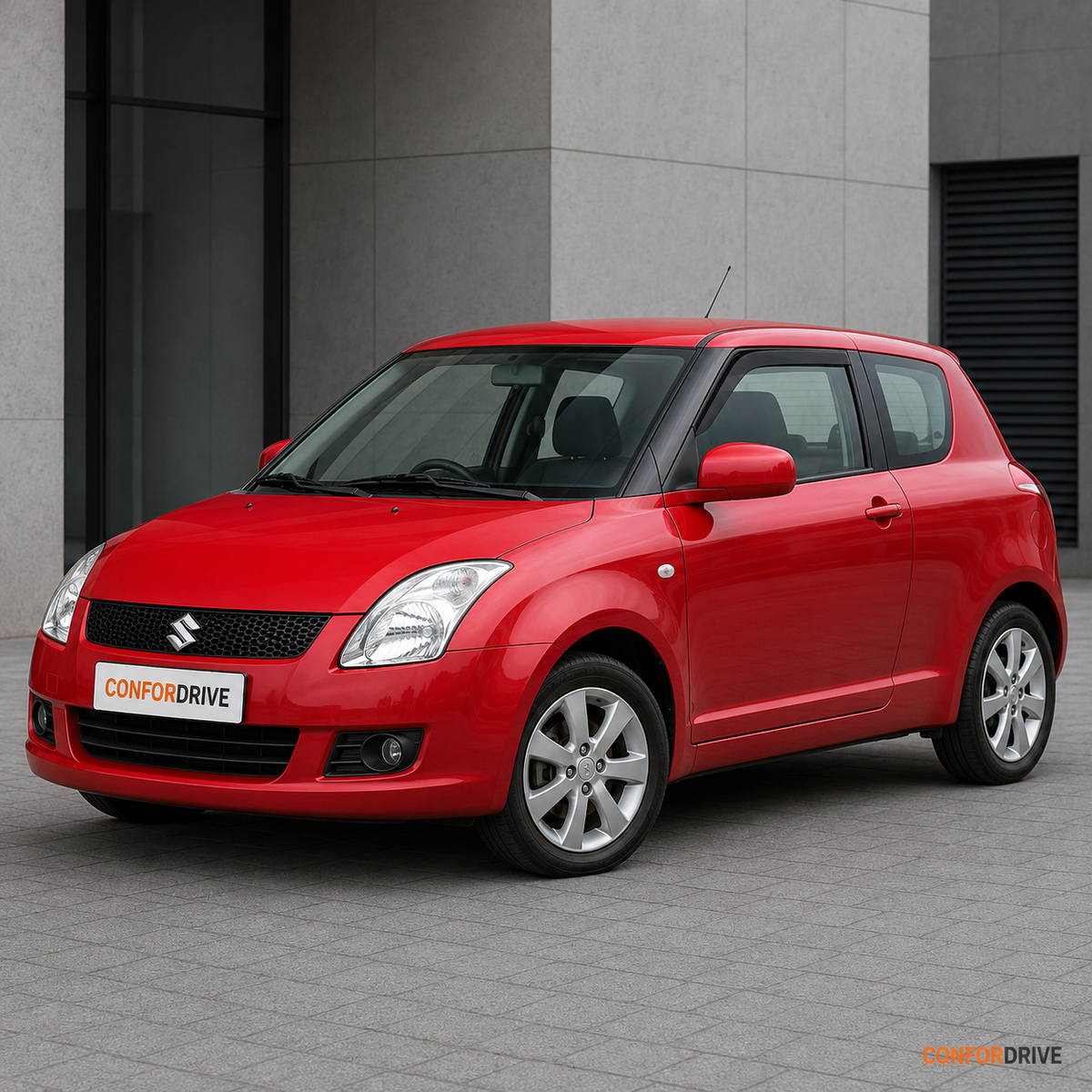 Chuventos CONFORDRIVE para SUZUKI Swift 2005-2010 3 portas, portas da frente
