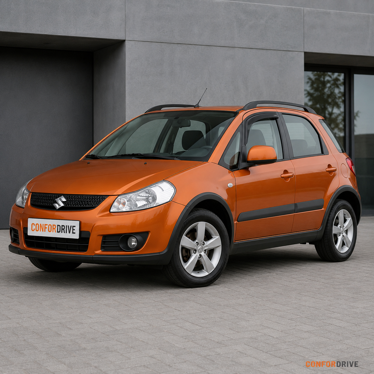 Chuventos CONFORDRIVE para SUZUKI SX4 / Classic 2006-2014 5 portas, portas da frente
