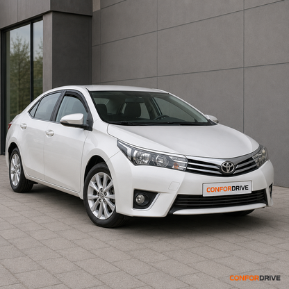 Chuventos CONFORDRIVE para TOYOTA COROLLA (2014-2018) para versão de 4 portas, portas da frente
