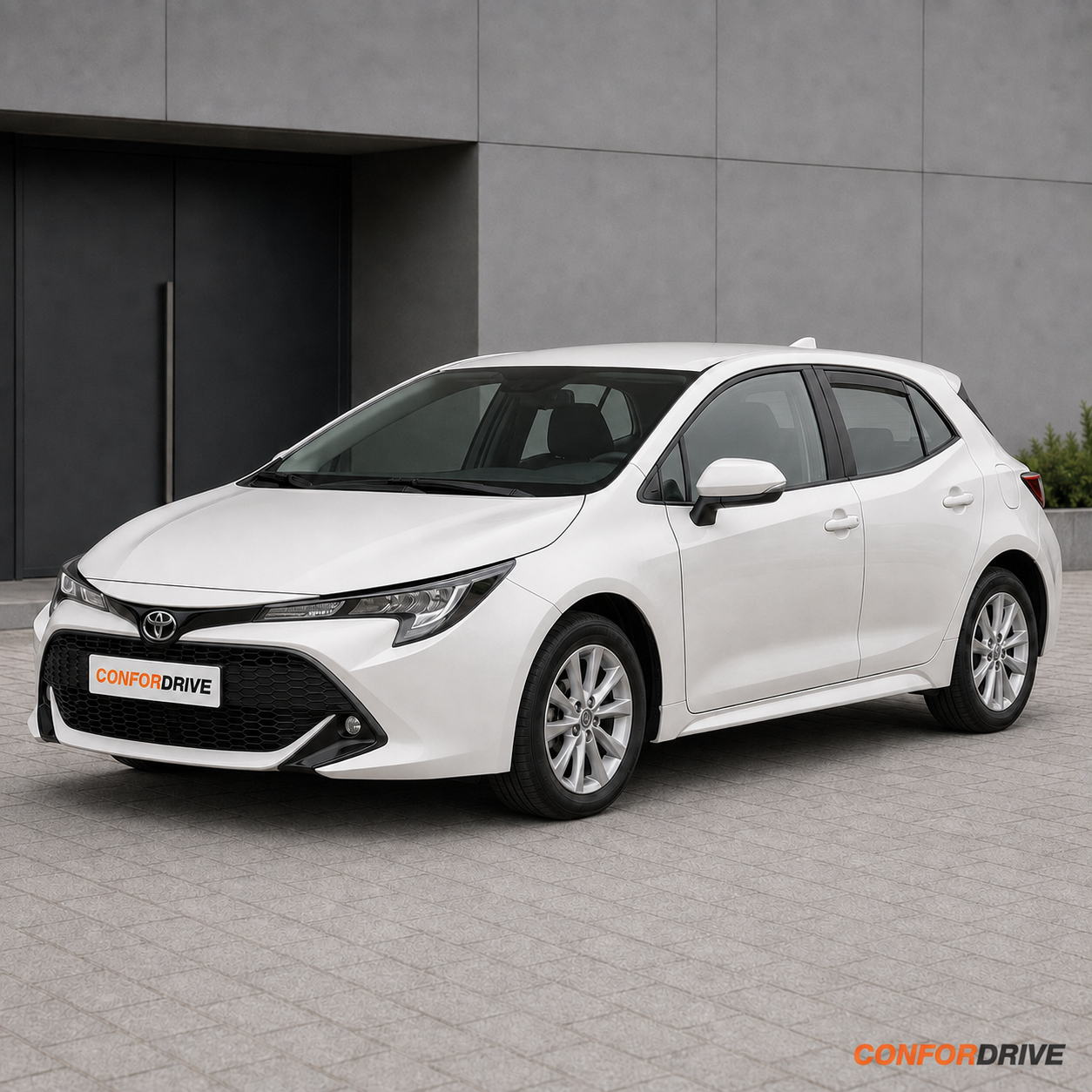 Chuventos Toyota Corolla 2018 5 portas, portas traseiras