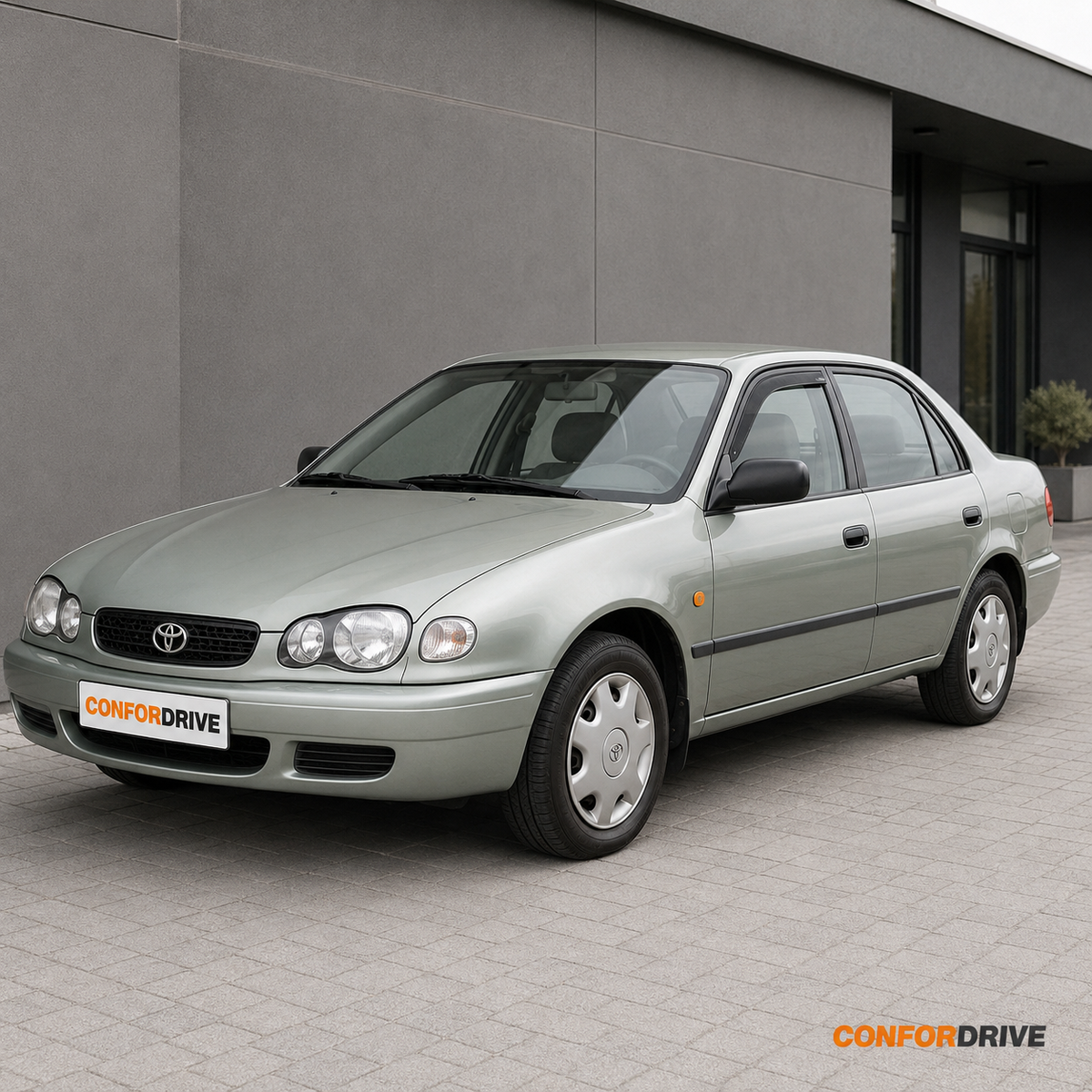 Chuventos CONFORDRIVE para TOYOTA COROLLA Sedan (1997-2001) para versão de 4 portas, portas da frente