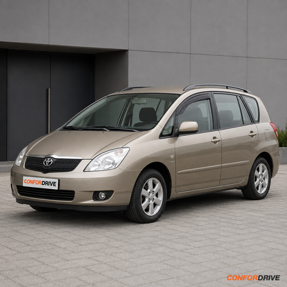 Chuventos CONFORDRIVE para TOYOTA COROLLA VERSO (2002-2004) para versão de 5 portas, portas da frente