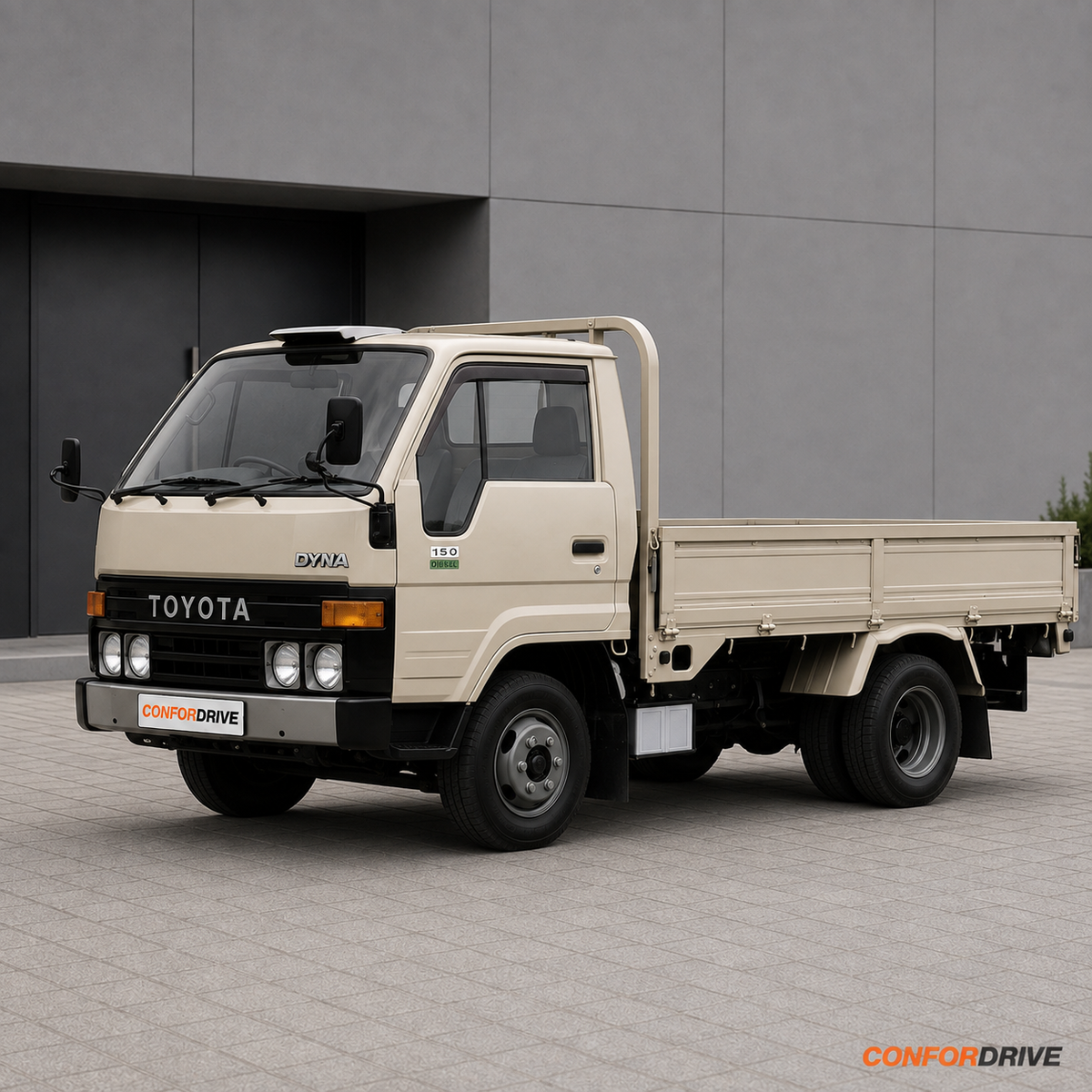 Toyota Dyna 150 250 350 1984-2002 com chuventos interiores dianteiros CONFORDRIVE