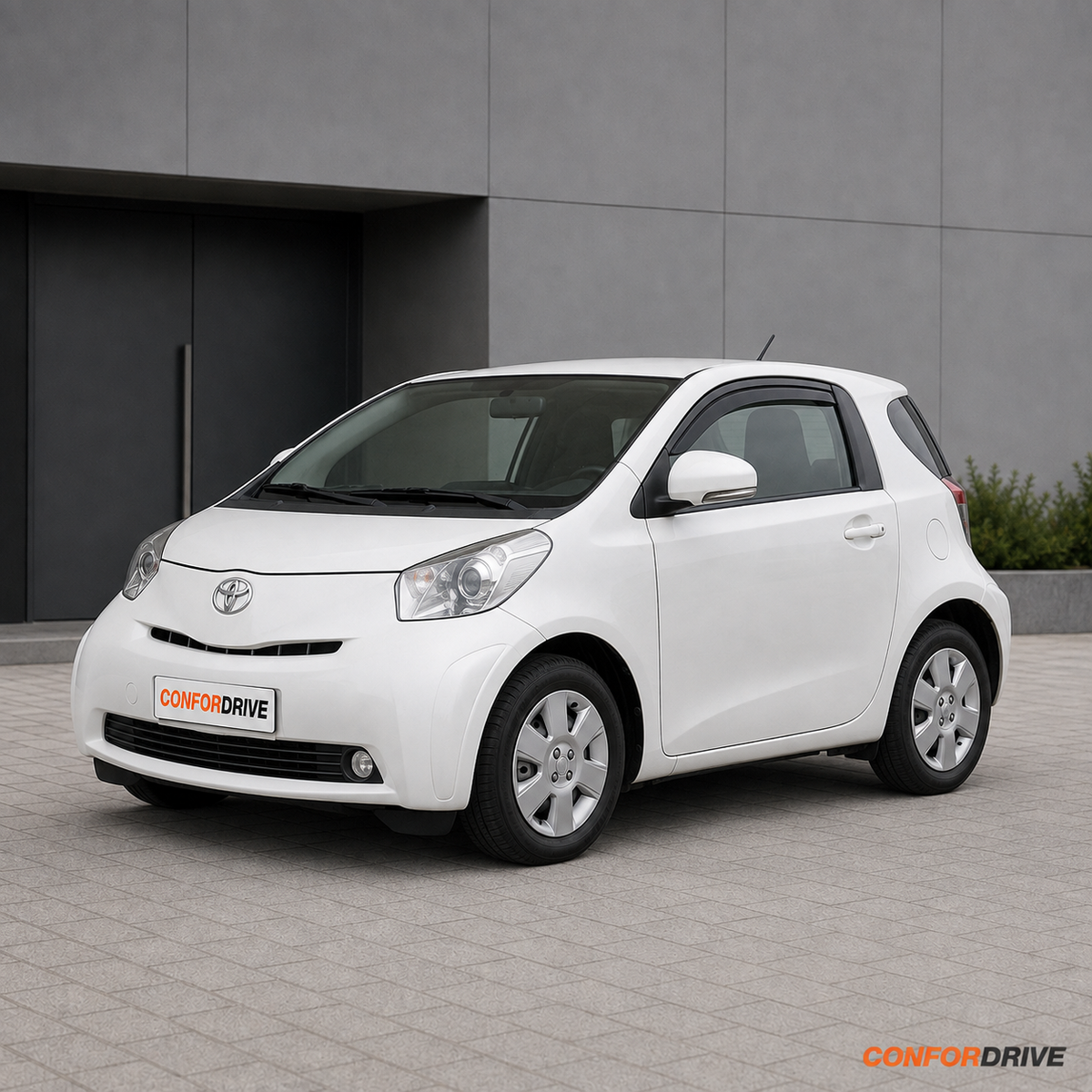 Chuventos CONFORDRIVE para TOYOTA IQ (2009-2014), versão de 3 portas, portas da frente