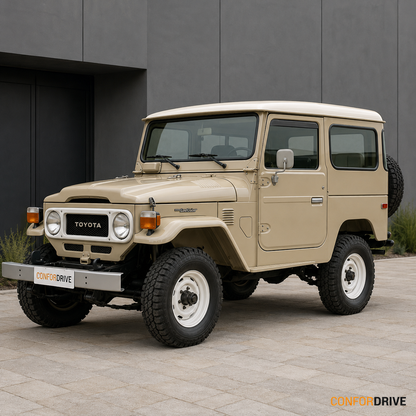 Chuventos Toyota Land Cruiser BJ40 sem vent 1984, portas da frente