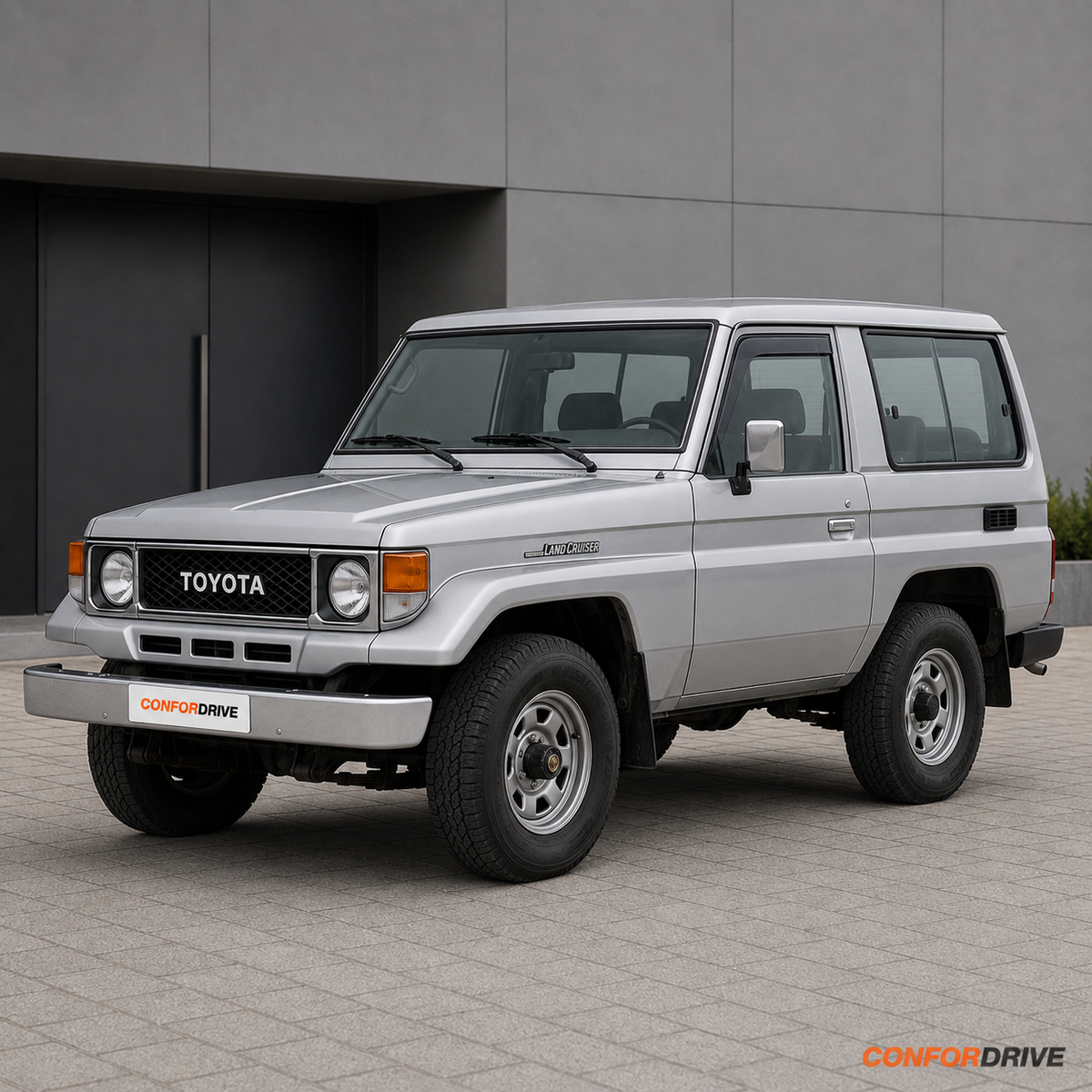 Chuventos CONFORDRIVE para TOYOTA LAND CRUISER BJ73 (1984 >), portas da frente