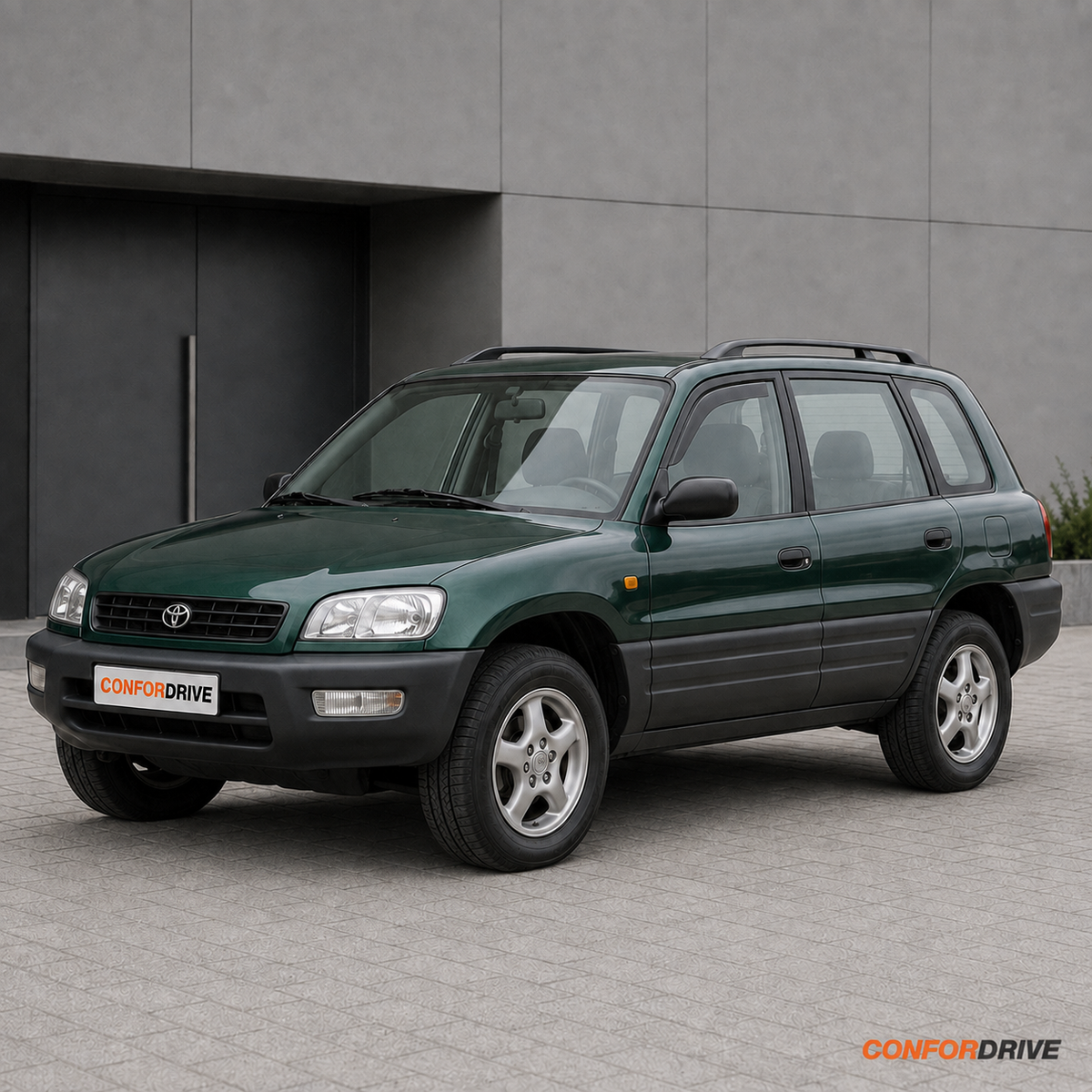 Chuventos CONFORDRIVE para TOYOTA RAV4 (1995-2000), versão de 5 portas, portas da frente