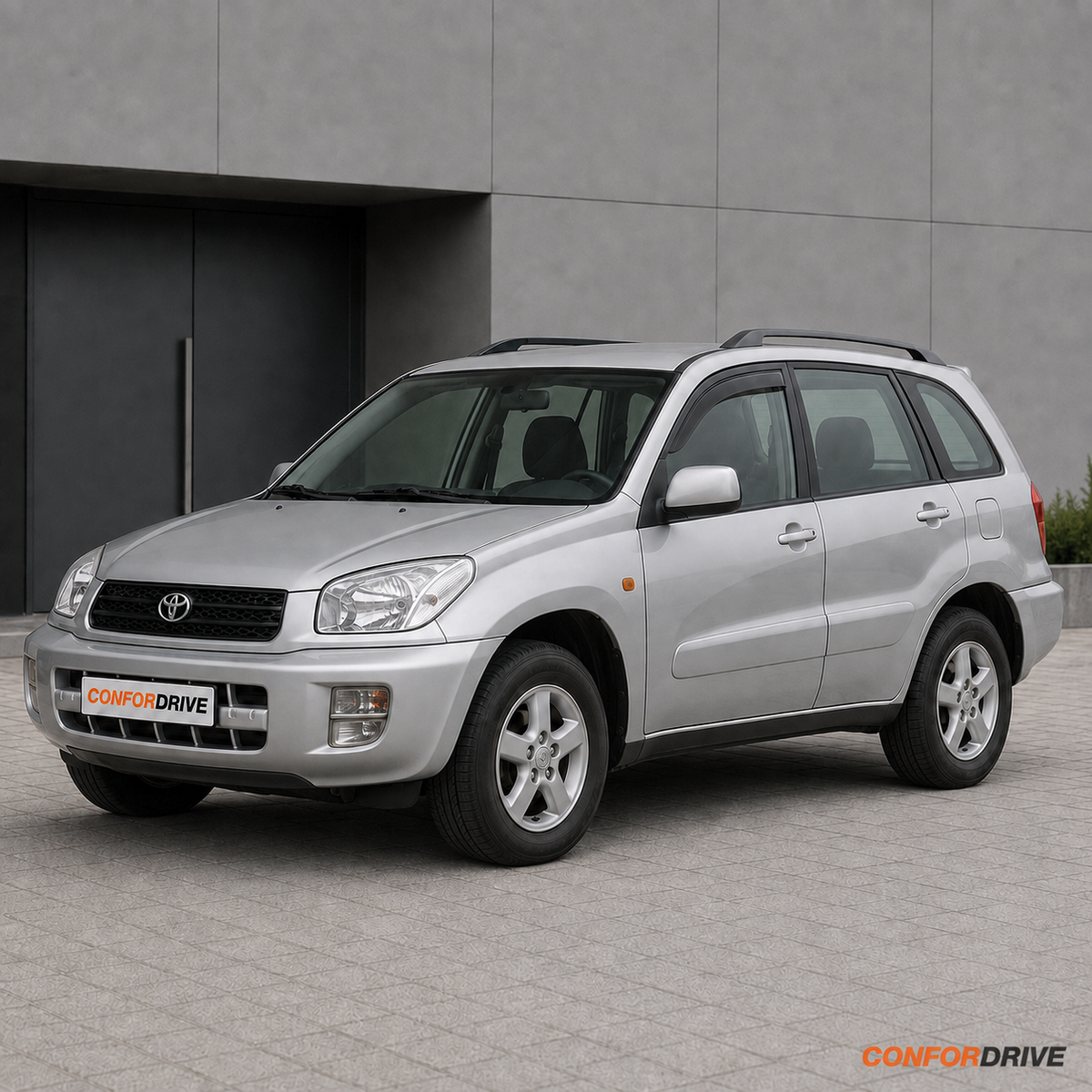 Chuventos CONFORDRIVE para TOYOTA RAV4 (2001-2006), versão de 5 portas, portas da frente