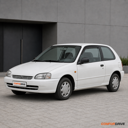 Chuventos CONFORDRIVE para TOYOTA STARLET (1990-1996), versão de 3 portas, portas da frente