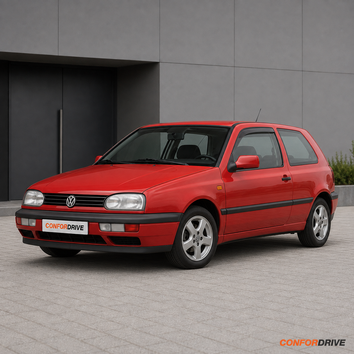 Chuventos Volkswagen Golf III 1991-1997 3 portas, portas da frente