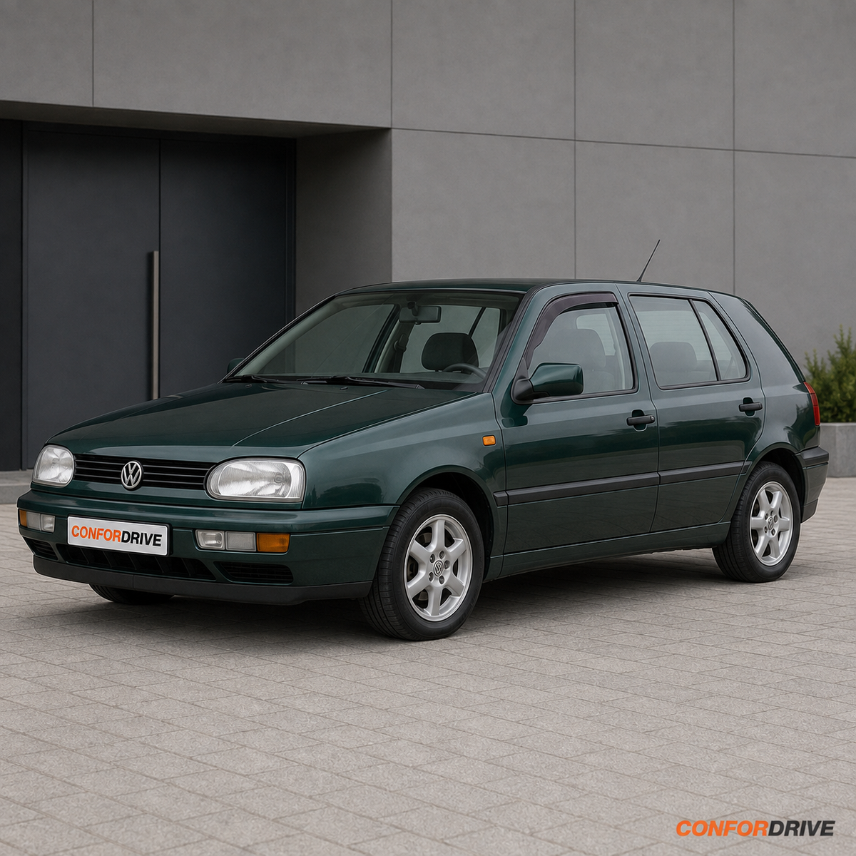 Chuventos Volkswagen Golf III 1991-1997 5 portas, portas da frente