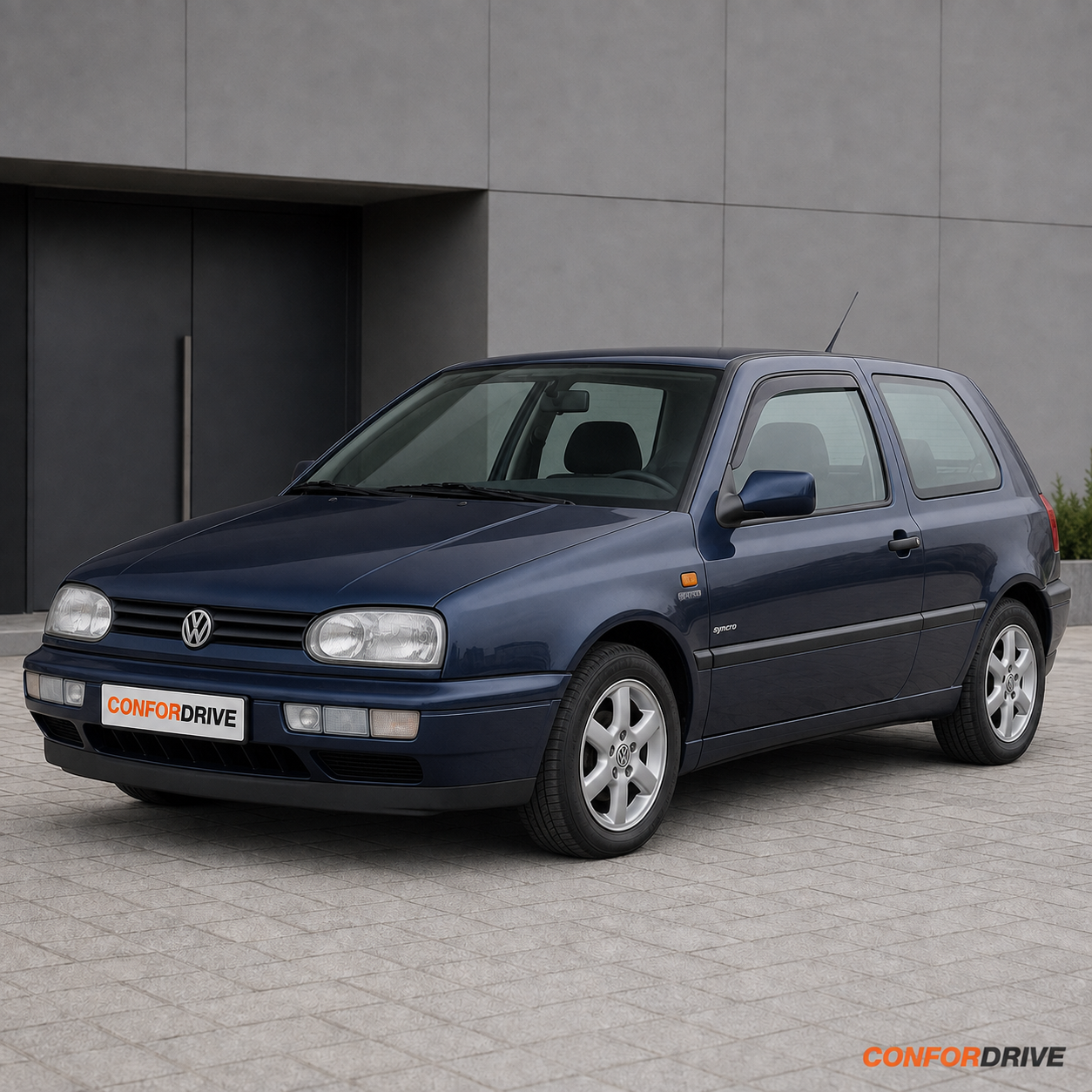 Chuventos Volkswagen Golf III Syncro 1991-1997 3 portas, portas da frente