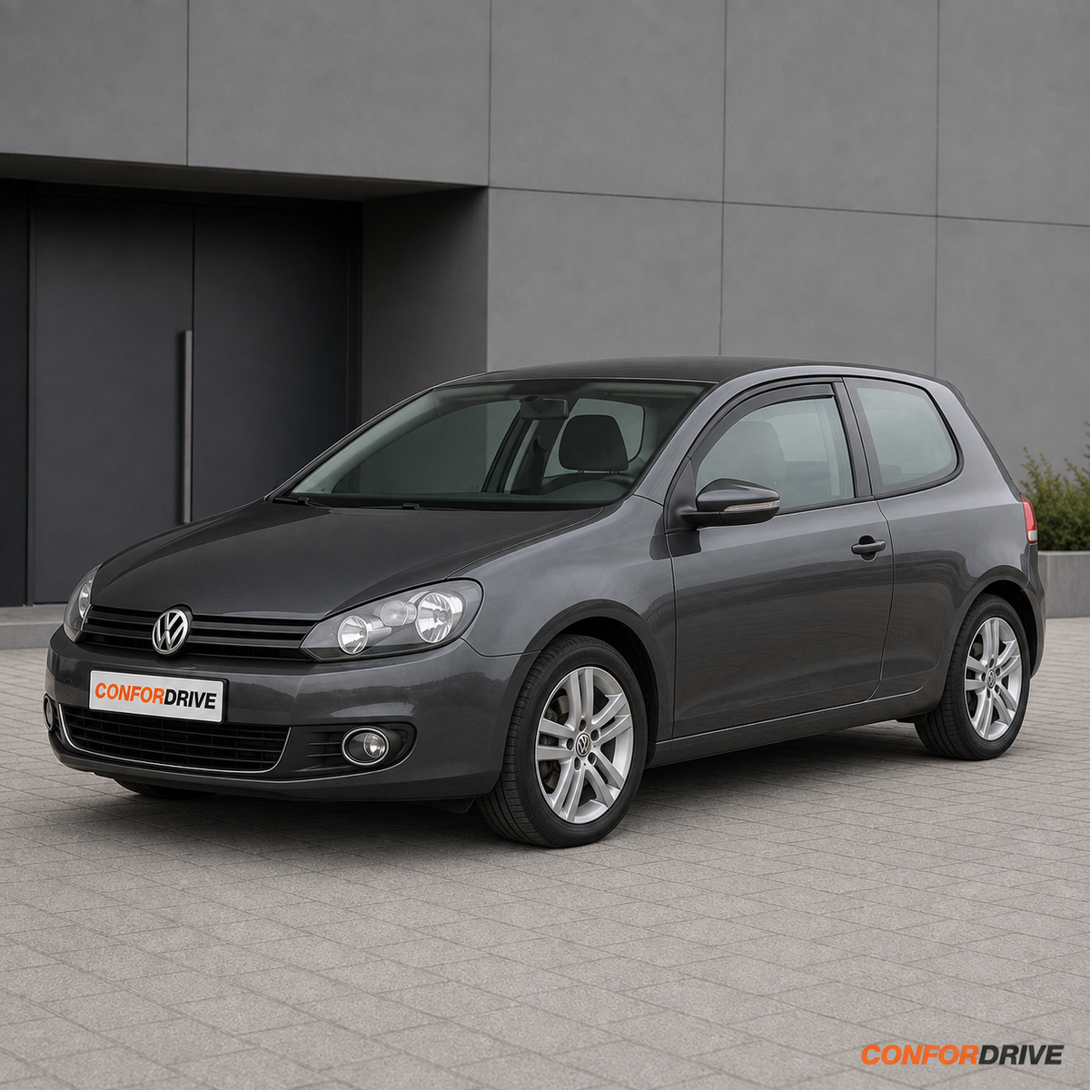 Chuventos Volkswagen Golf VI 2008-2012 3 portas, portas da frente