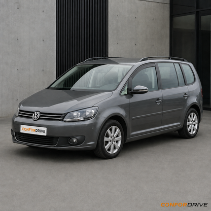 Volkswagen Touran 1T GP2 2003-2015 com chuventos CONFORDRIVE nas portas dianteiras