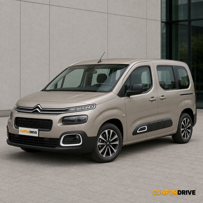 Citroën Berlingo III K9 com chuventos nas portas dianteiras