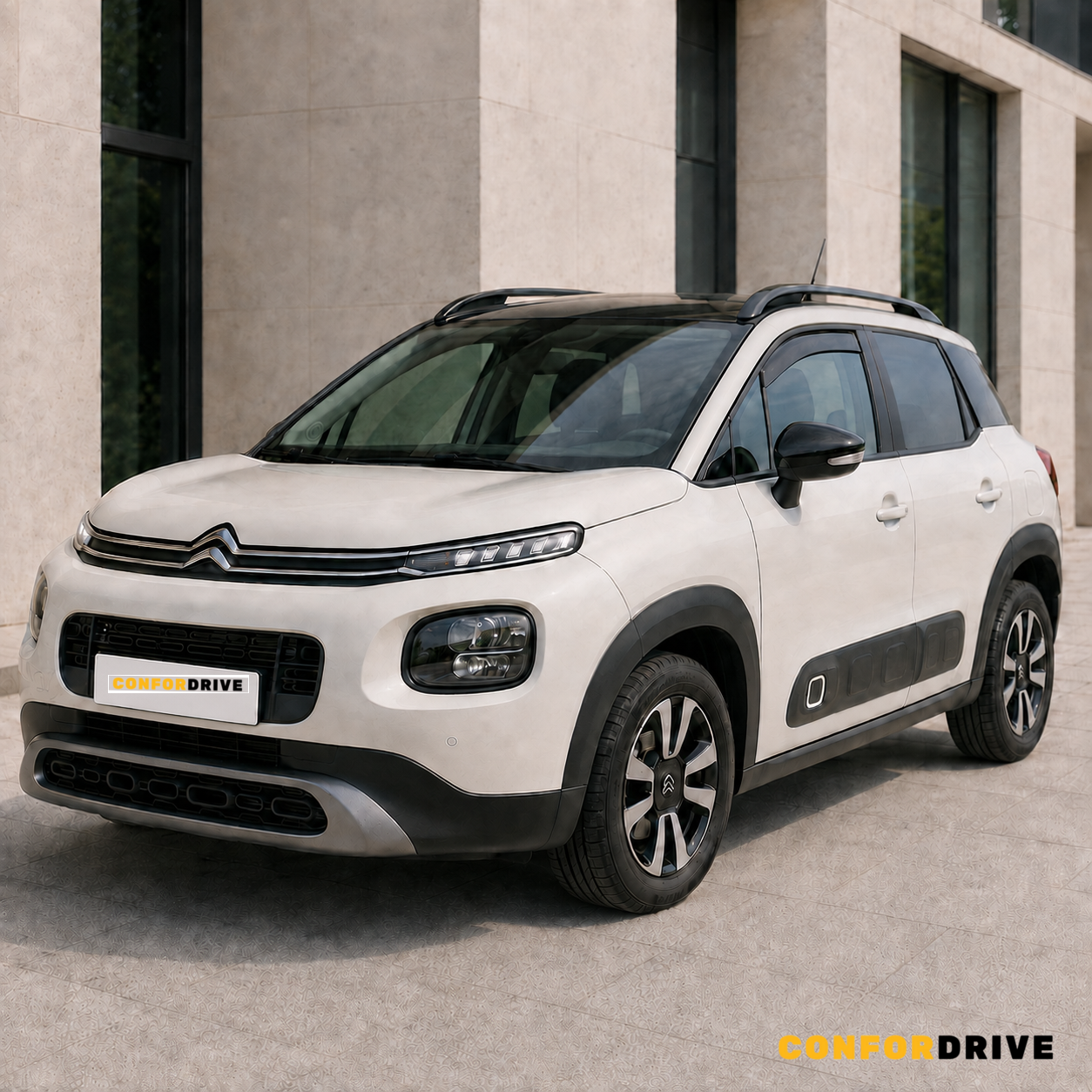 Citroën C3 Aircross chuventos portas da frente