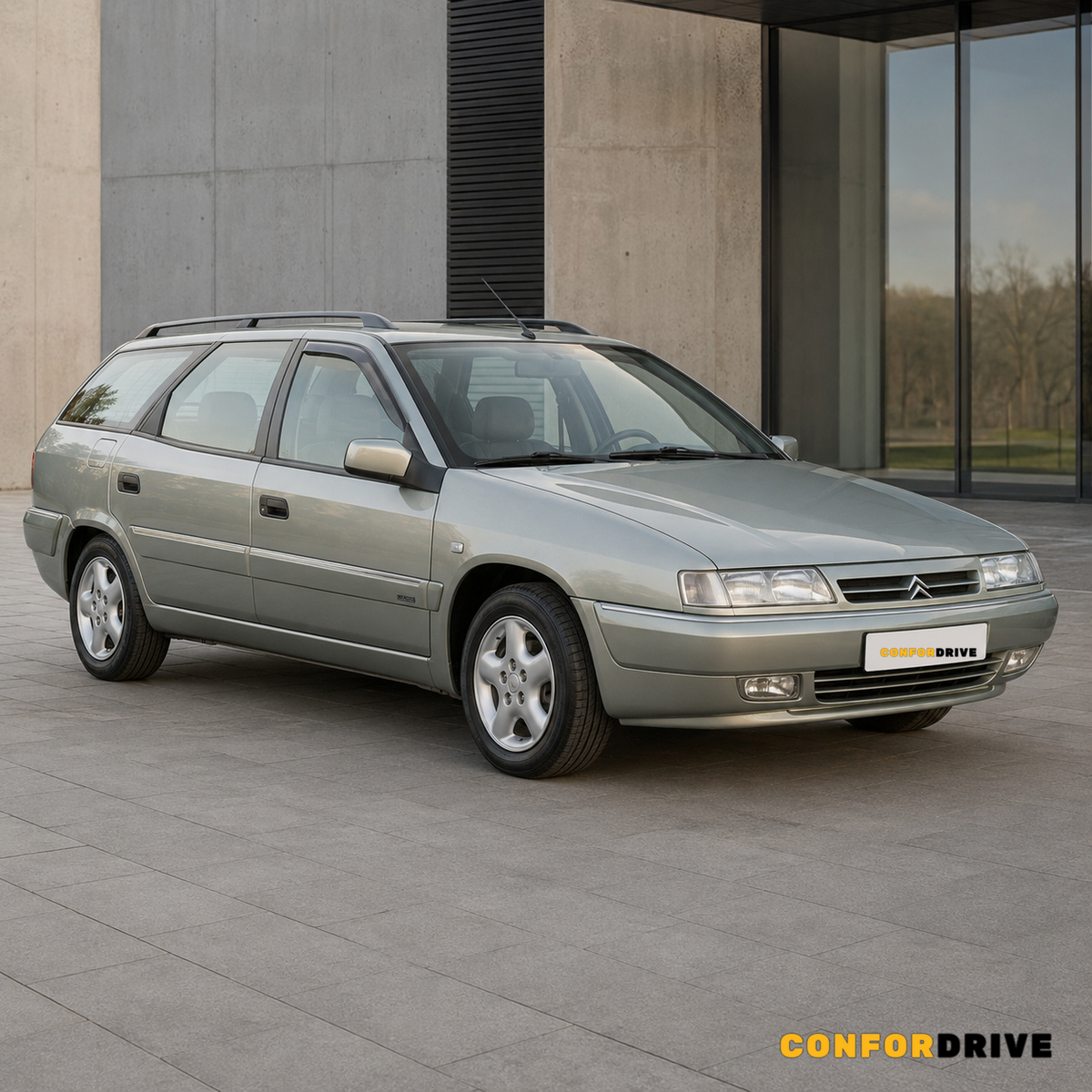 Citroën Xantia Break 1993-2001 com chuventos dianteiros CONFORDRIVE