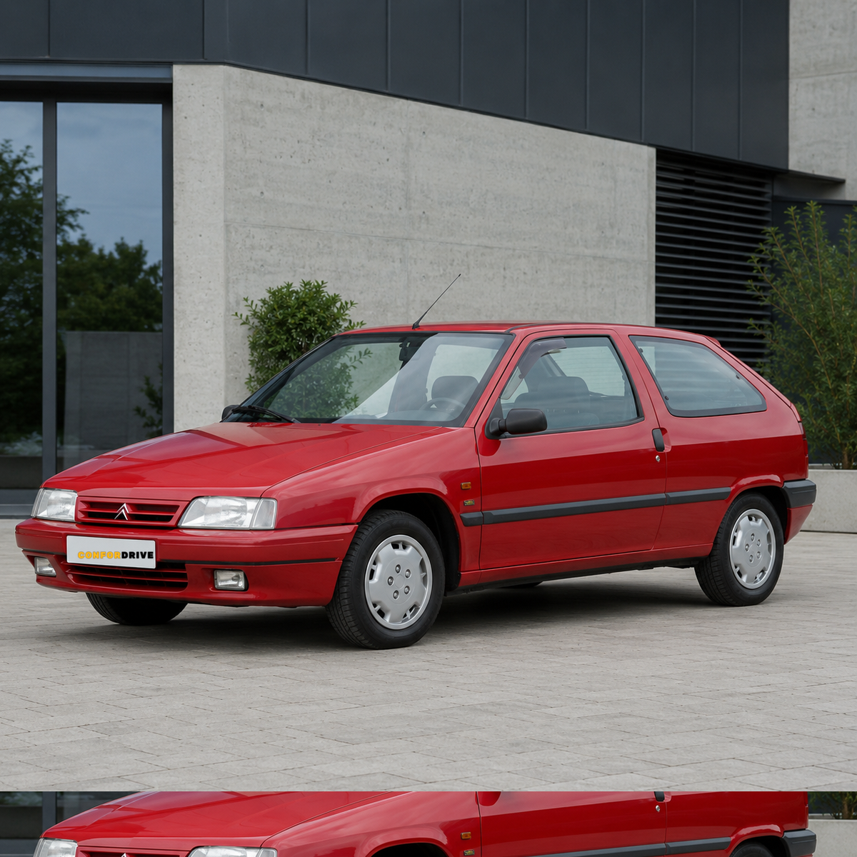 Citroën ZX 3 portas 1991-1997 com chuventos dianteiros CONFORDRIVE