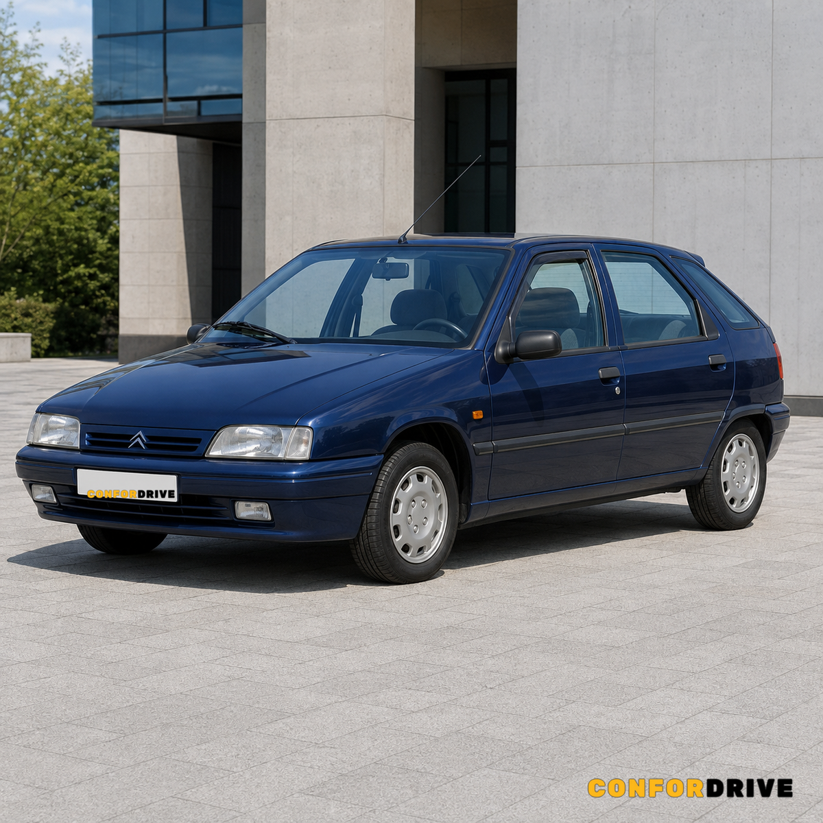 Citroën ZX 5 portas 1991-1997 com chuventos dianteiros CONFORDRIVE