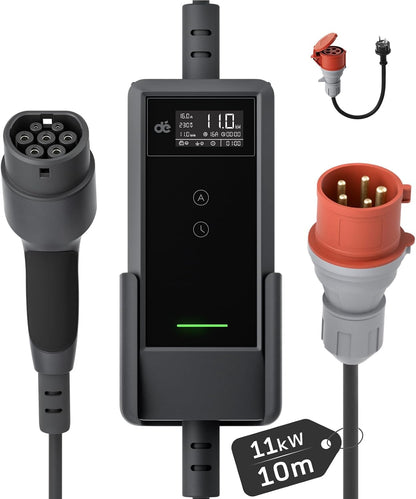 dé Tipo 2, 11 kW, cabo de 10 m; referência B0DSVVR67D