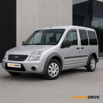 Ford Transit Connect 2002–2013 de 5 portas com chuventos dianteiros CONFORDRIVE