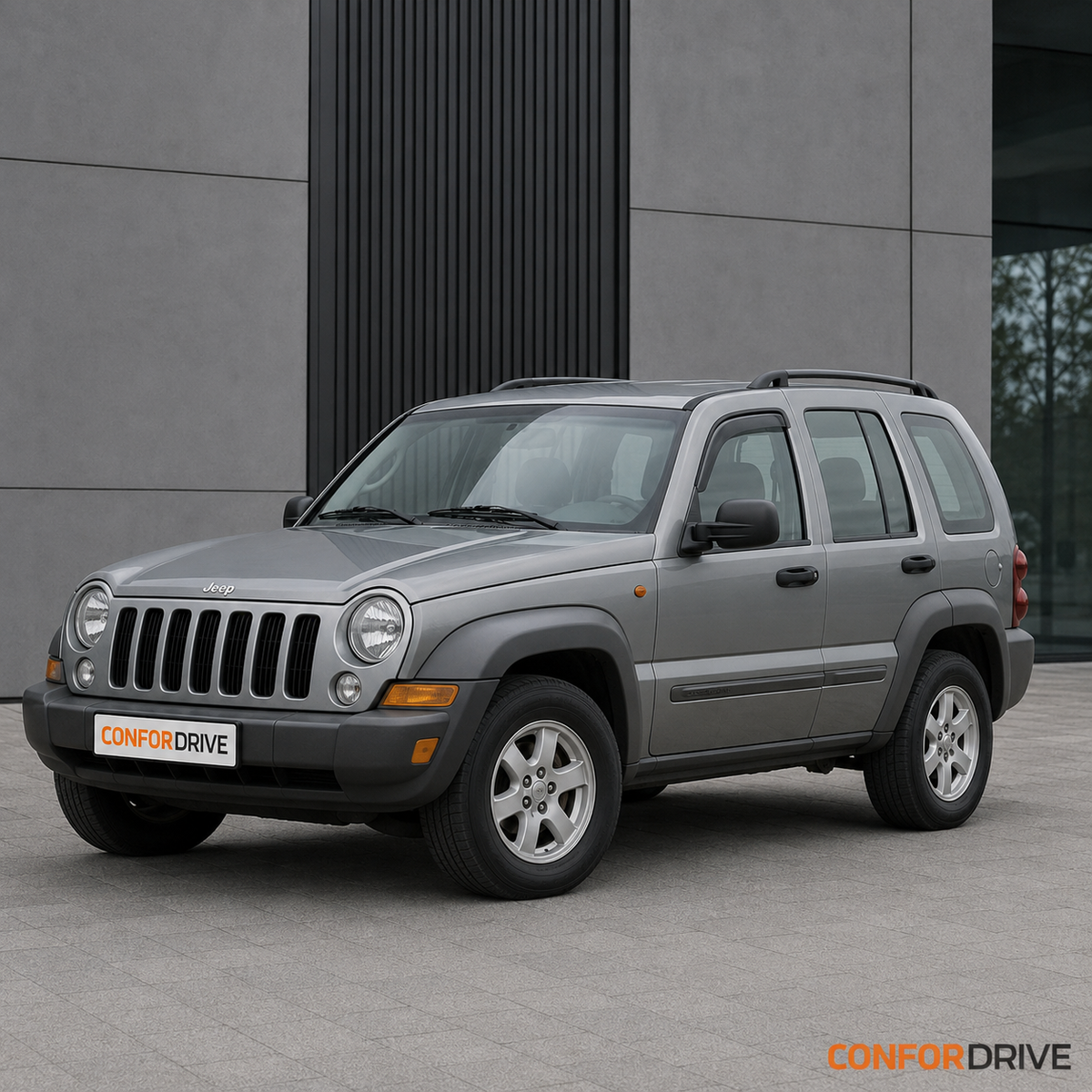 Jeep Cherokee KJ 2001-2008 com chuventos dianteiros CONFORDRIVE