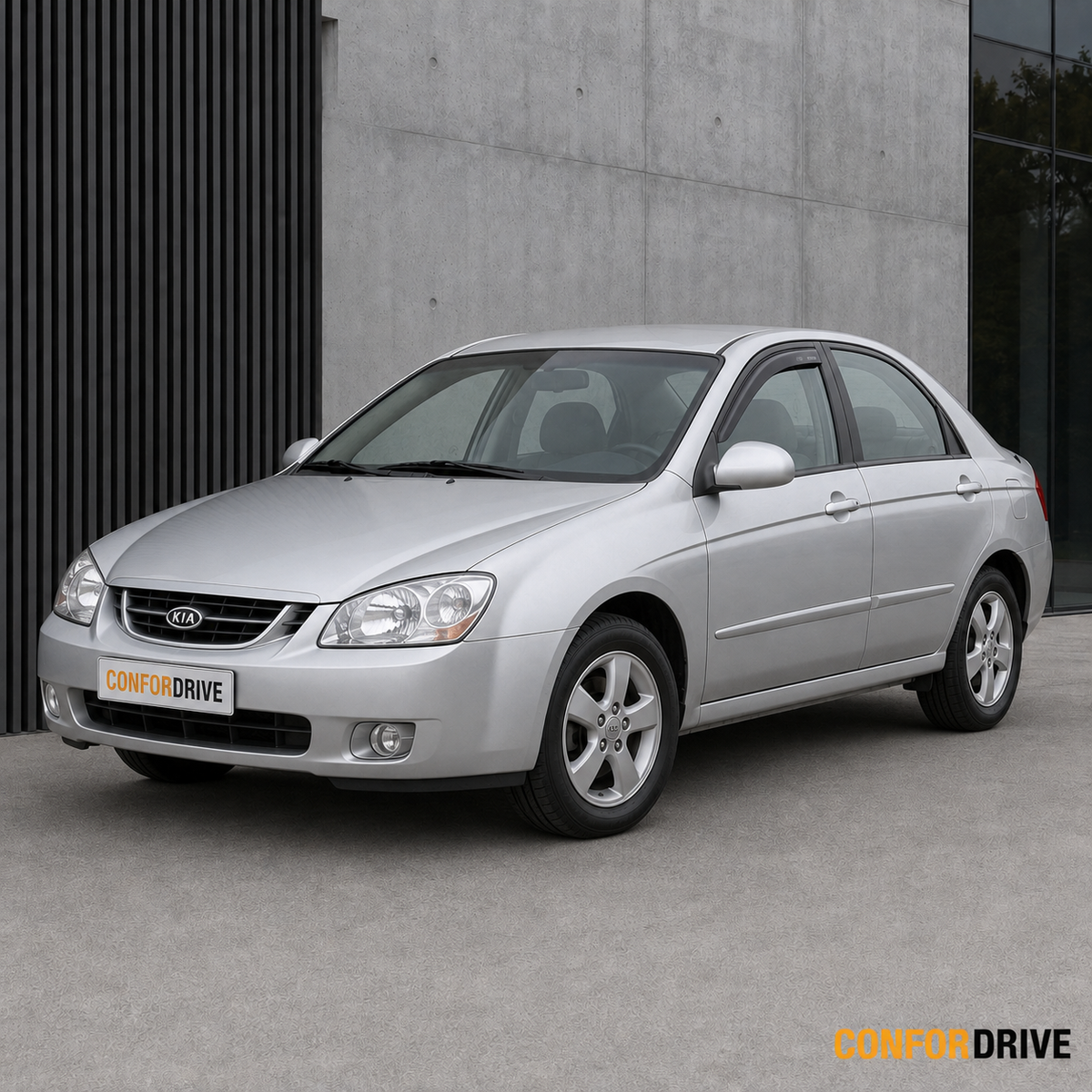 Kia Cerato 2004-2007 com chuventos CONFORDRIVE