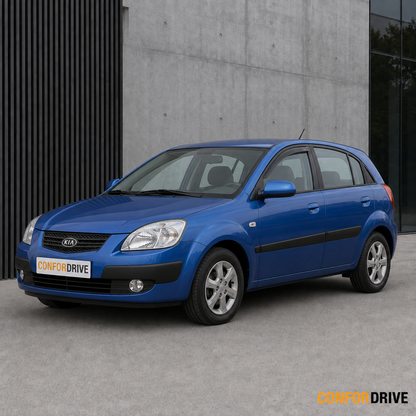 Kia Rio JB 2005-2011 com chuventos CONFORDRIVE