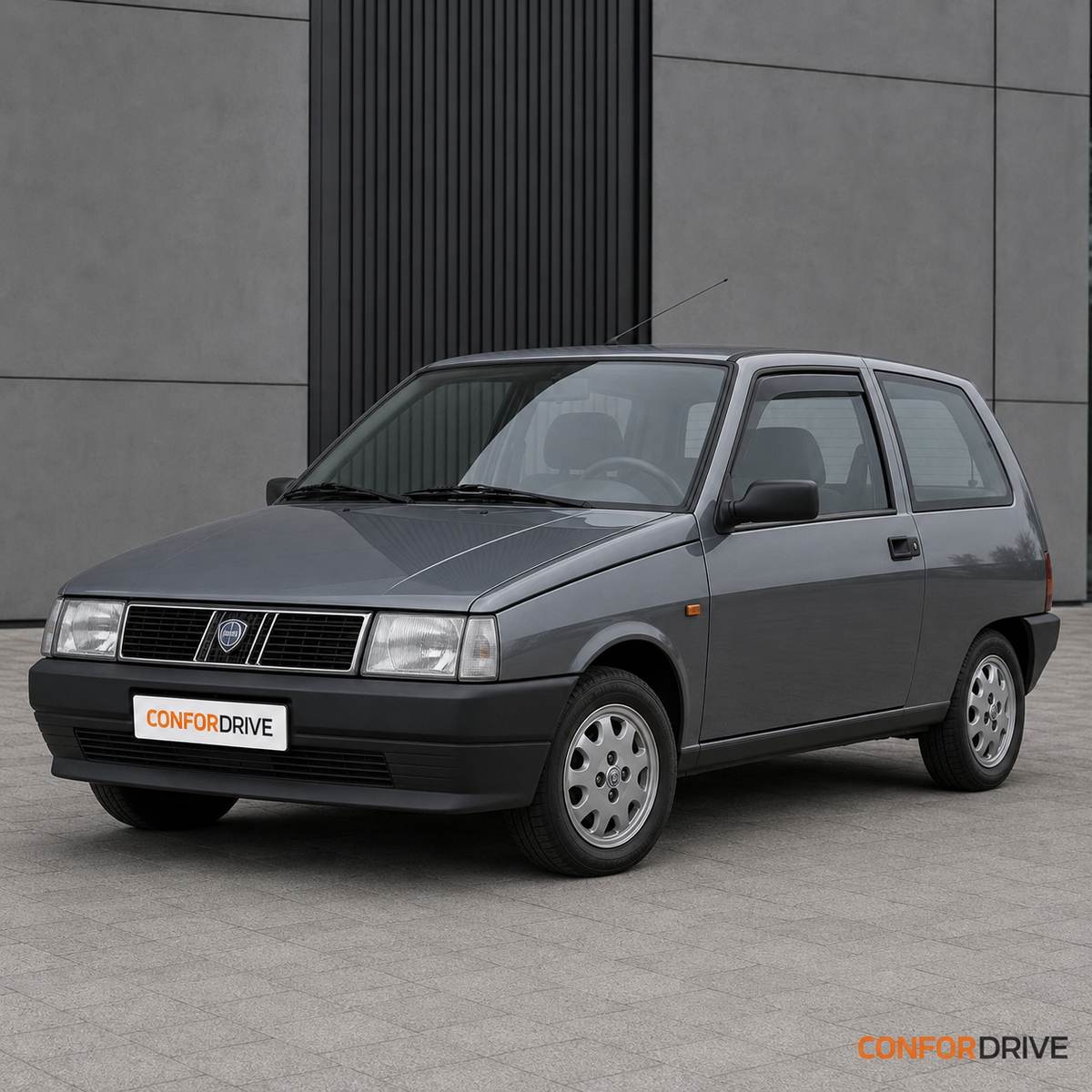 Lancia Y10 1985-1995 de 3 portas com chuventos dianteiros CONFORDRIVE