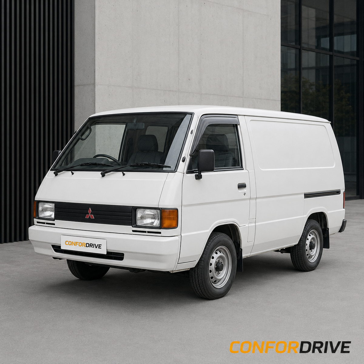 Mitsubishi L300 1987-1998 com chuventos dianteiros CONFORDRIVE