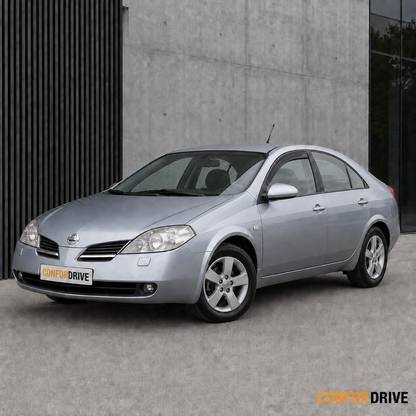 Nissan Primera P12 2002–2007 de 4 portas com chuventos dianteiros CONFORDRIVE