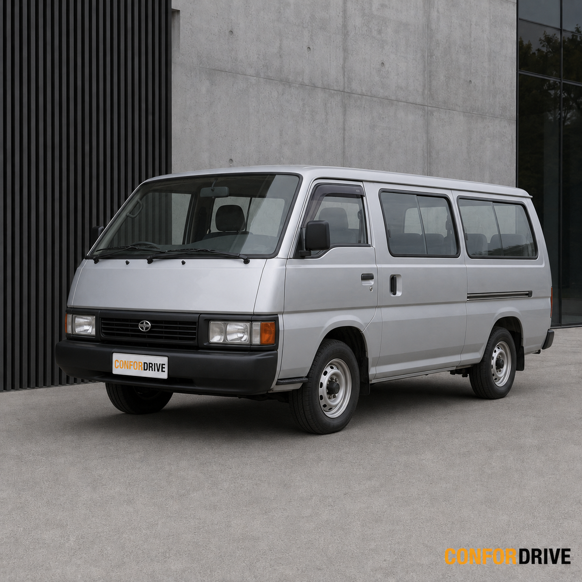 Nissan Urvan E24 1986-2001 com chuventos dianteiros CONFORDRIVE