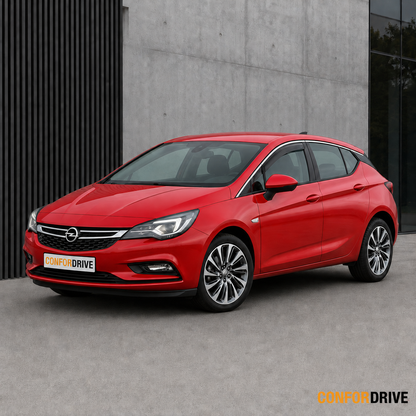 Opel Astra K Hatch 2016-2022 com chuventos dianteiros CONFORDRIVE