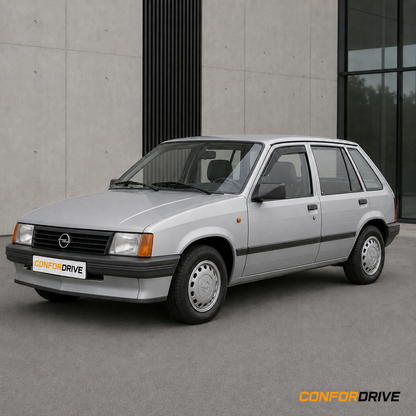 Opel Corsa A 1985-1993 de 5 portas com chuventos dianteiros CONFORDRIVE