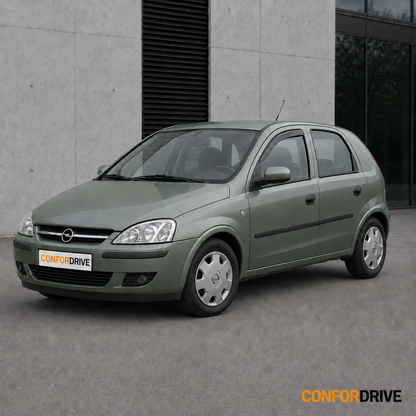 Opel Corsa C 2000-2006 de 5 portas com chuventos dianteiros CONFORDRIVE