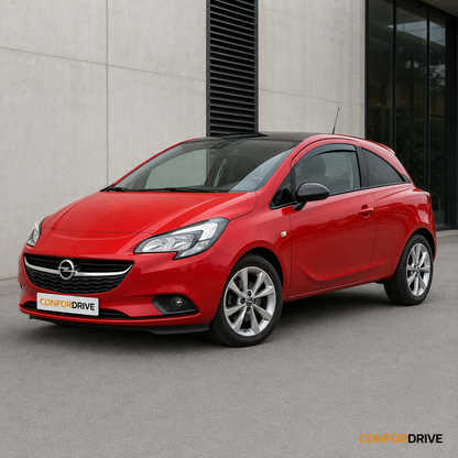 Opel Corsa E 2015-2019 de 3 portas com chuventos dianteiros CONFORDRIVE