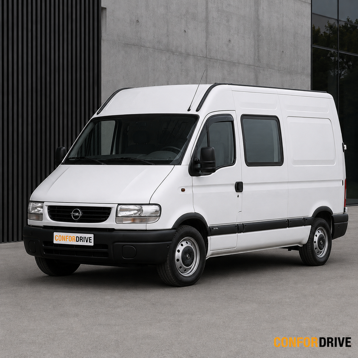 Opel Movano A Van/Bus 1998-2003 com chuventos dianteiros CONFORDRIVE