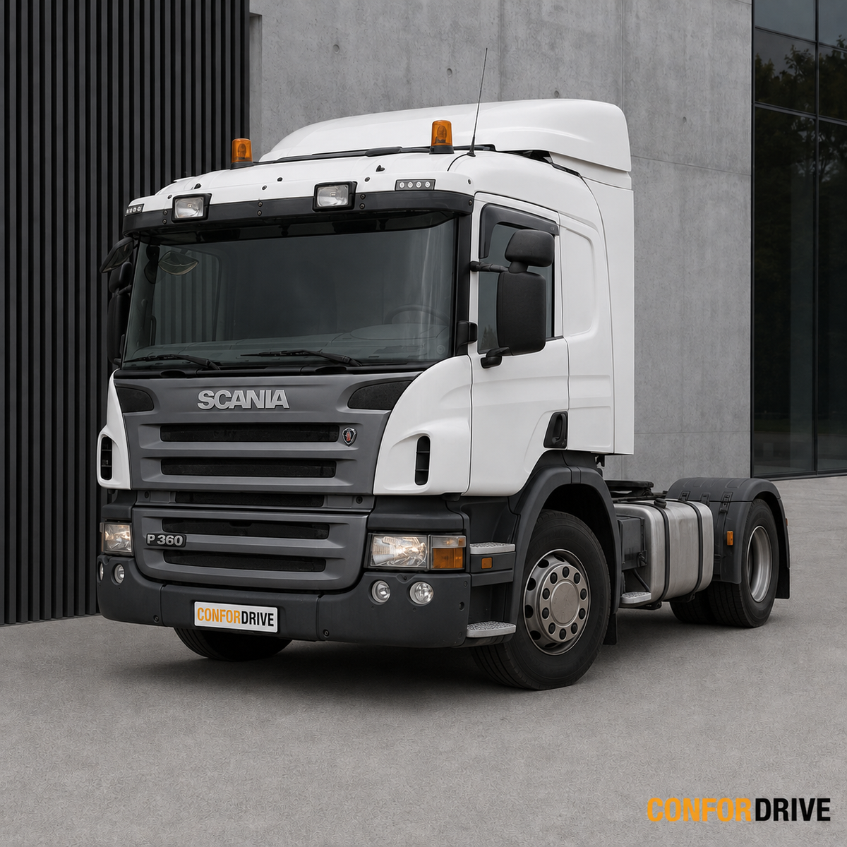 Scania P-Series 2005-2016 com chuventos dianteiros CONFORDRIVE