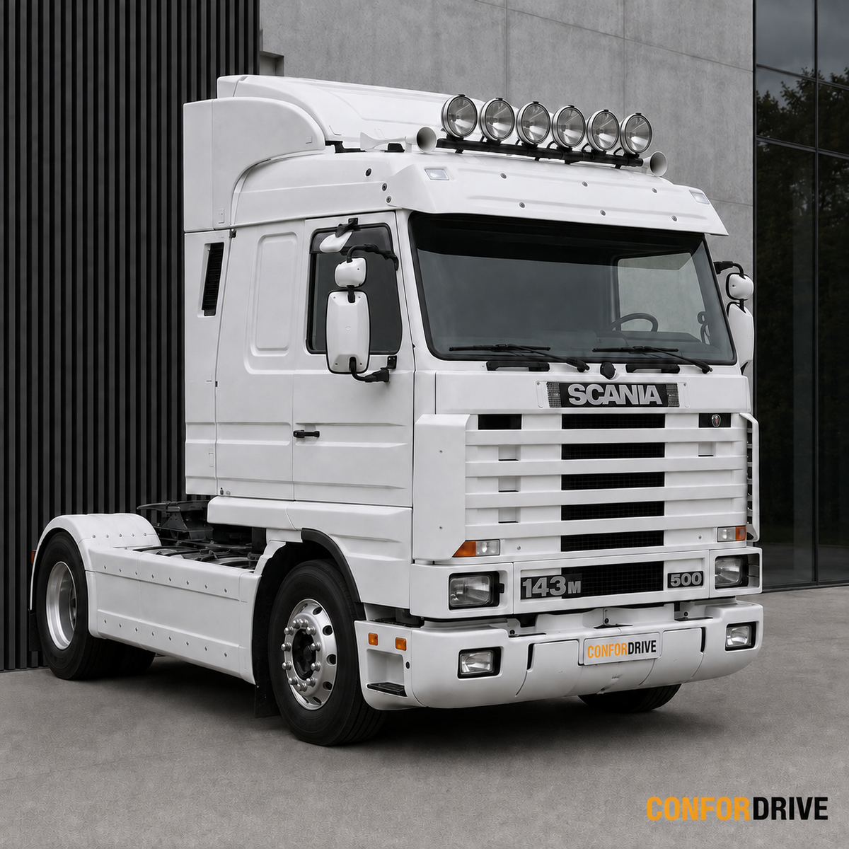 Scania Series 4 1996-2005 com chuventos dianteiros CONFORDRIVE