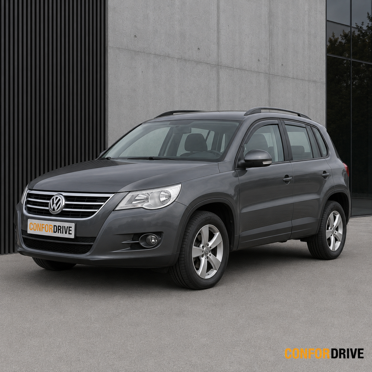 Volkswagen Tiguan 2008–2016, veículo com chuventos CONFORDRIVE