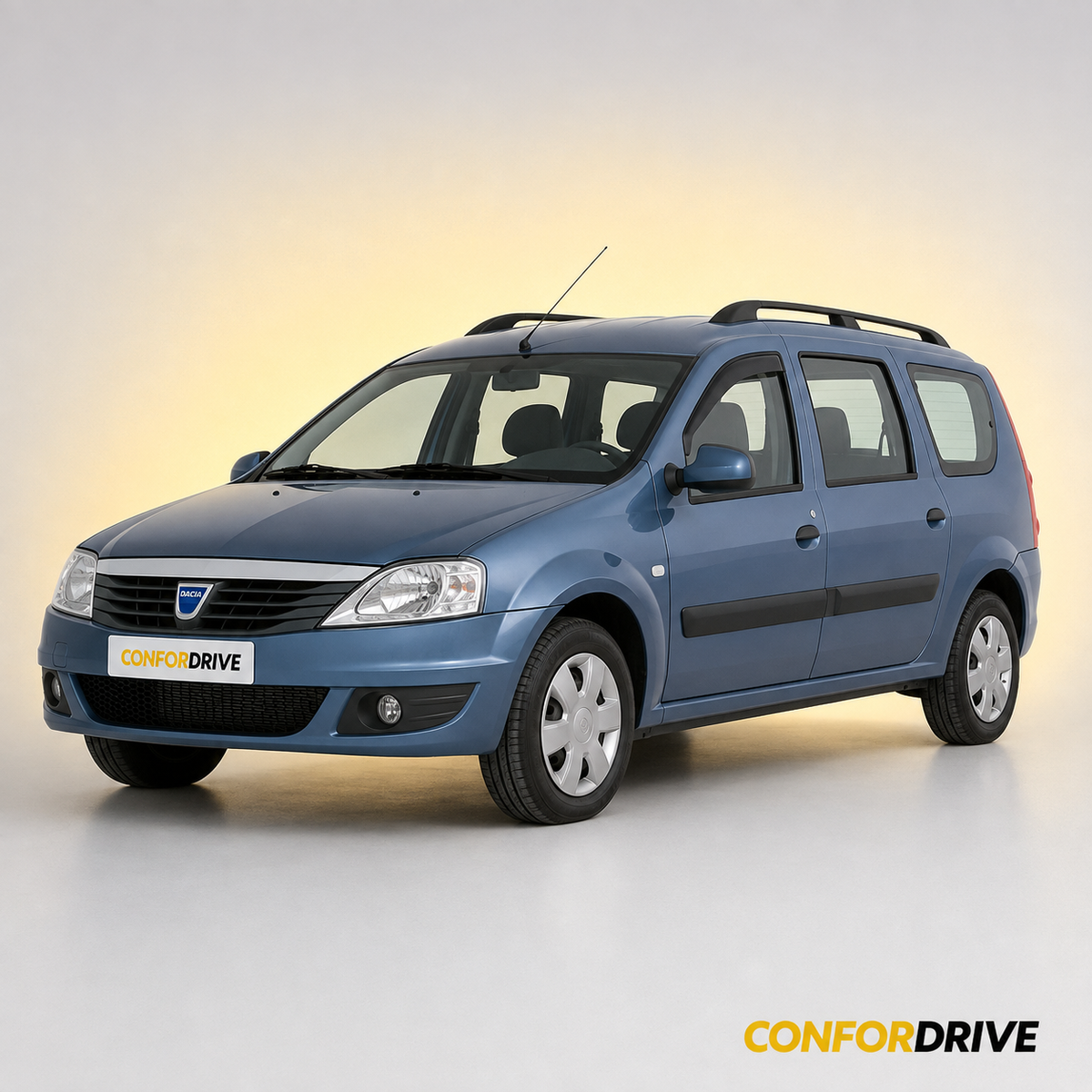 Dacia Logan MCV 2005-2013 com chuventos interiores nas portas da frente