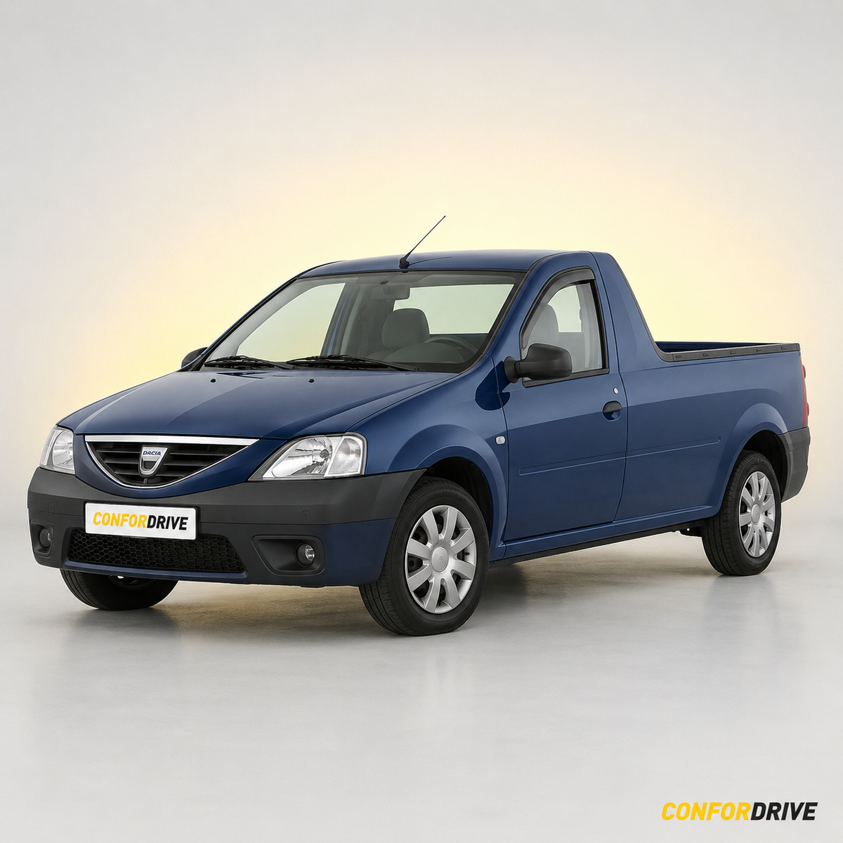 Dacia Logan Pickup 2005-2013 com chuventos interiores nas portas da frente