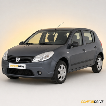Dacia Sandero 2007-2012 com chuventos interiores nas portas da frente