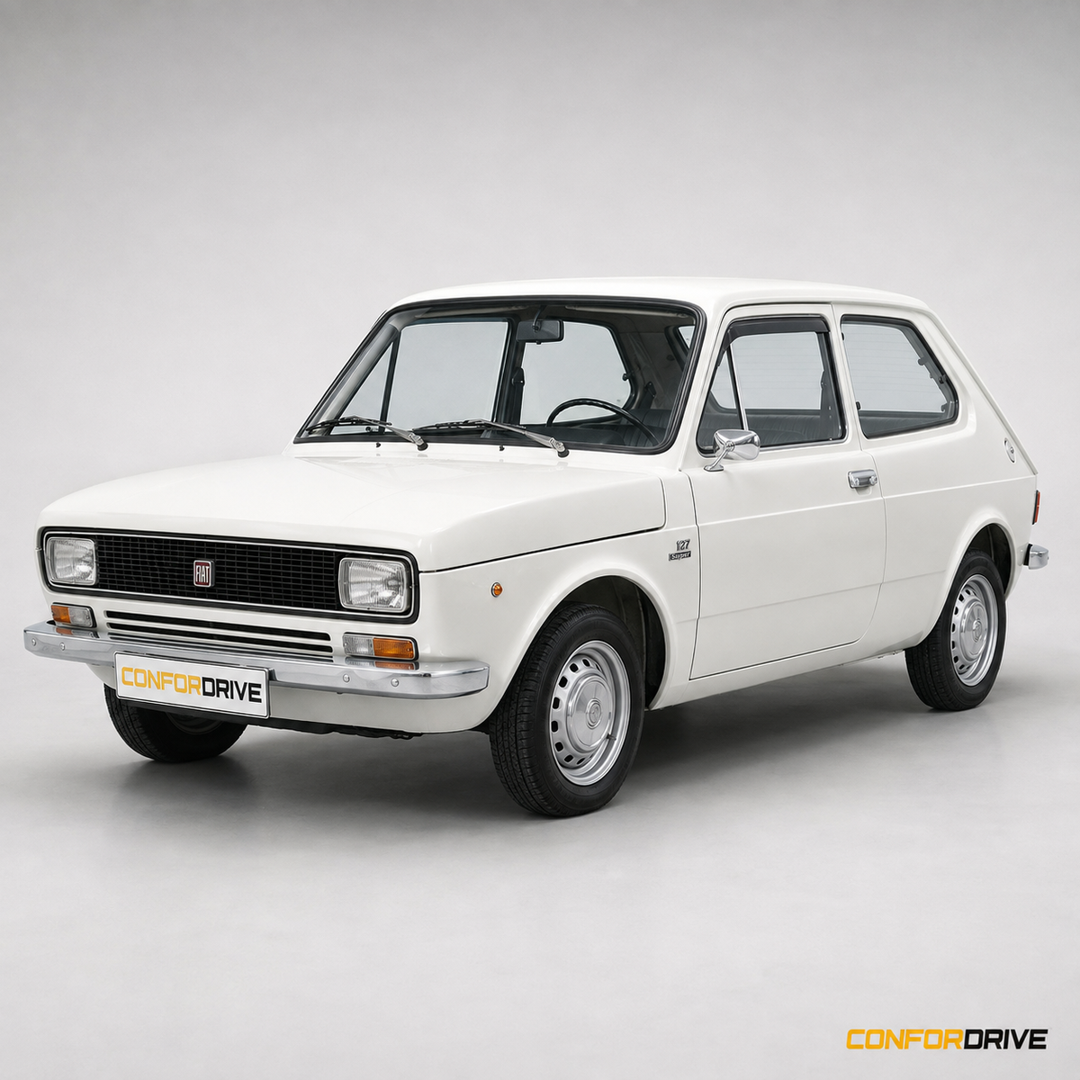 Fiat 127 900C Super 1971-1987 com chuventos interiores nas portas da frente
