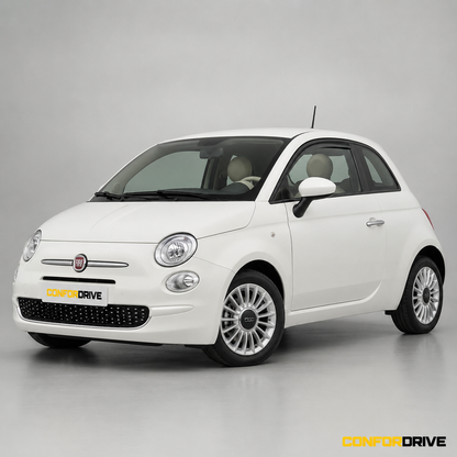 Fiat 500 2007-2020 com chuventos interiores nas portas da frente