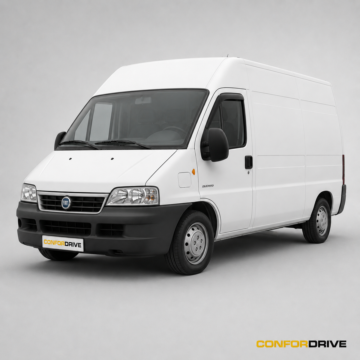 Fiat Ducato II 2002-2006 com chuventos interiores nas portas da frente