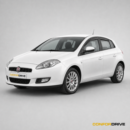 Fiat Grande Punto 2005-2009 de 5 portas com chuventos interiores