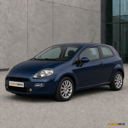 FIAT Punto Evo 2009-2018 3 portas com chuventos CONFORDRIVE
