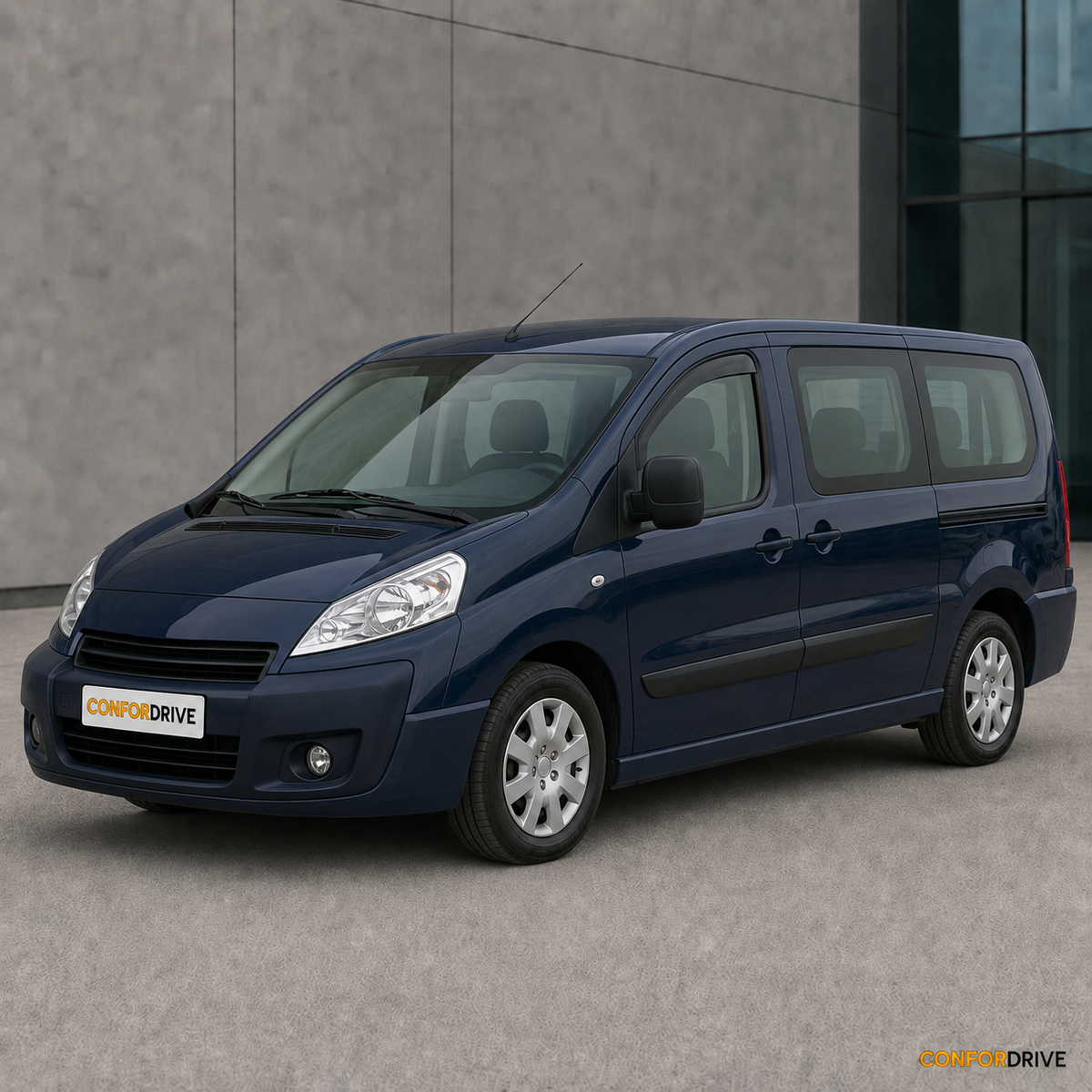 FIAT Scudo II 2007-2016 com chuventos CONFORDRIVE